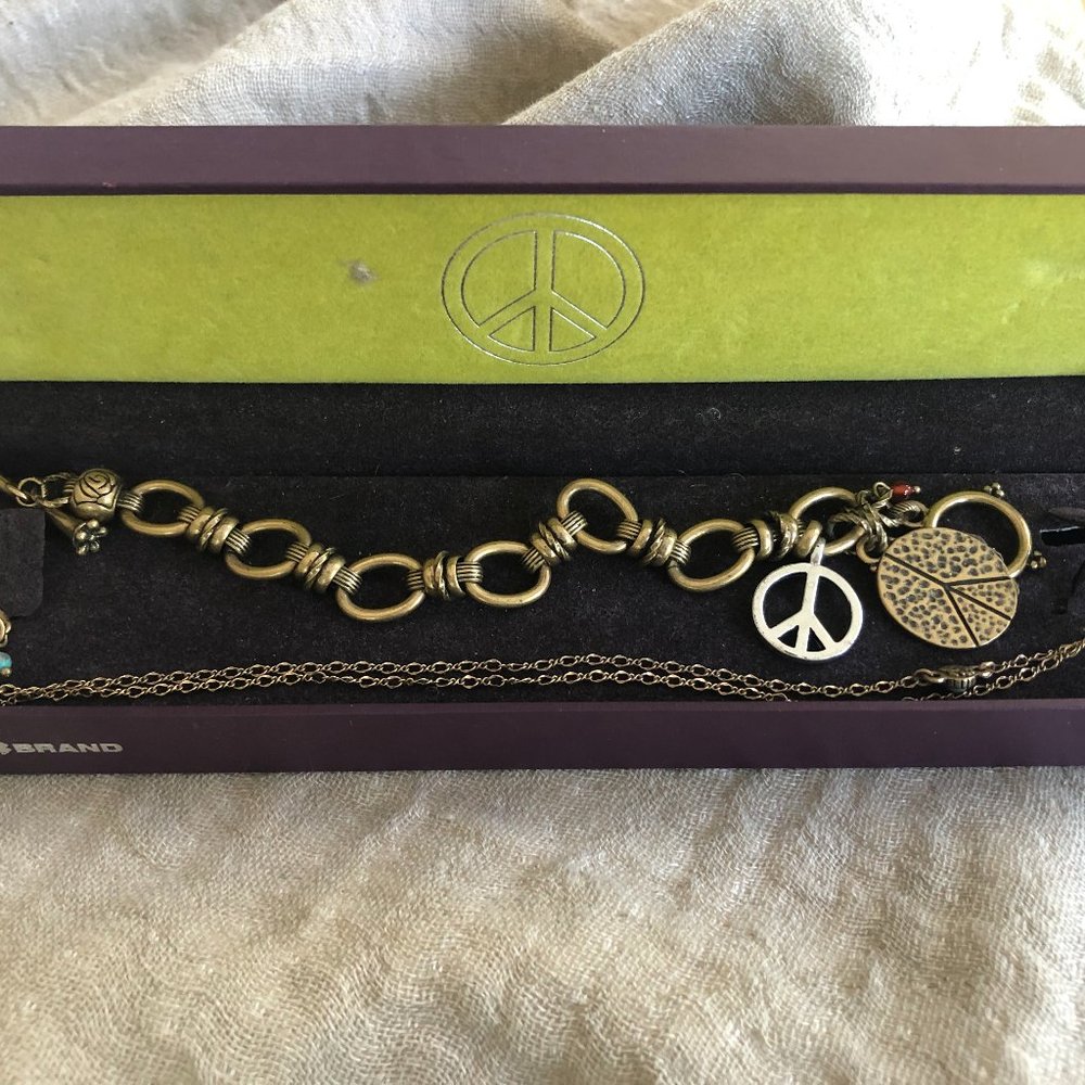 Antique Bronze Necklace and Bracelet!